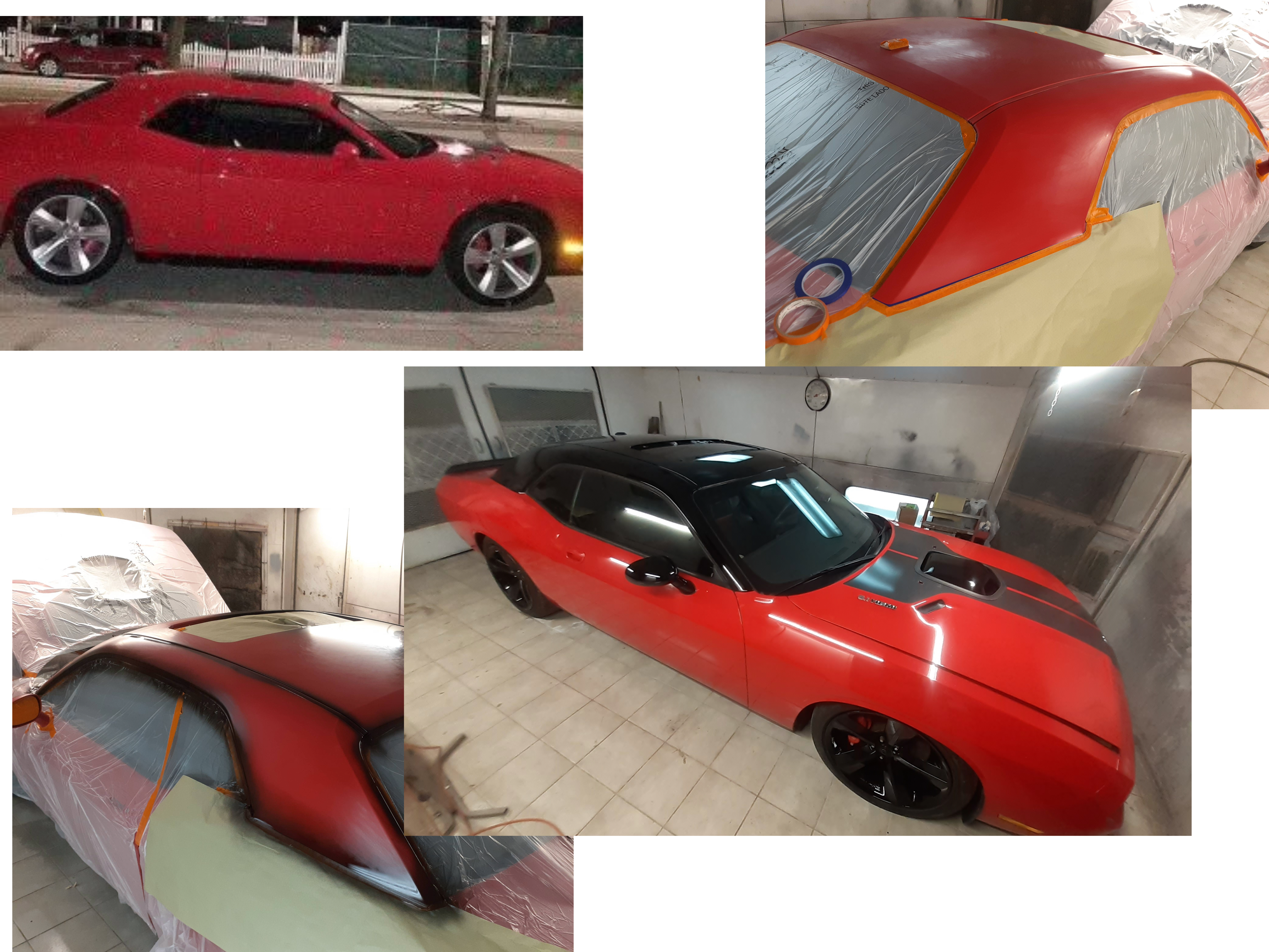 Red Challenger Scat Pack SRT8